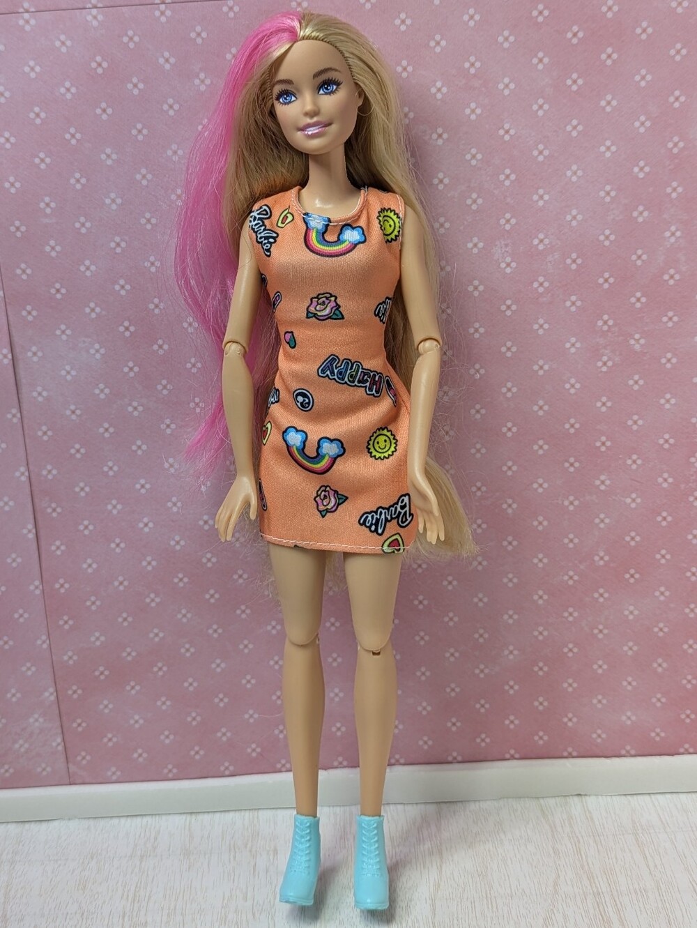 Cutie Reveal Barbie Redressed Restyled Partial Articulation
